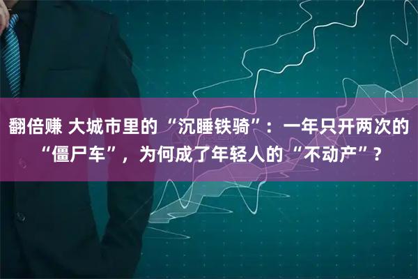 翻倍赚 大城市里的 “沉睡铁骑”：一年只开两次的“僵尸车”，为何成了年轻人的 “不动产”？