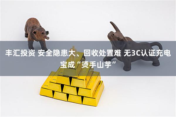 丰汇投资 安全隐患大、回收处置难 无3C认证充电宝成“烫手山芋”